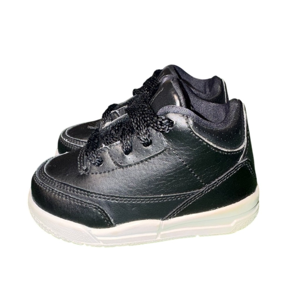 Air Jordan 3 Retro Cyber Monday Black White 832033-020 Toddler Sneakers 5C